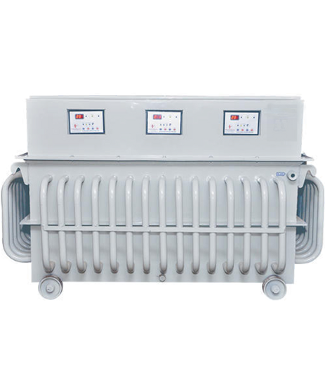 An automatic servo voltage stabilizer for industrial use